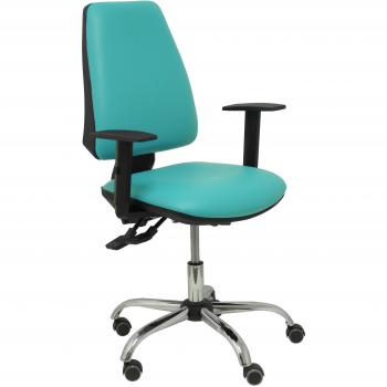Silla de Oficina Ergonómica Piqueras Y Crespo 36 Horas Verde Turquesa