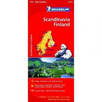 Mapa National Escandinavia Finlandia - MICHELIN