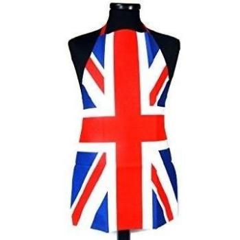 Union Jack Printed Cotton Apron - The British Souvenir Collection