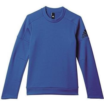adidas YG AA ZNE SW - Sudadera para niña, color azul, talla 152
