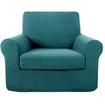 Deconovo Funda de Sofá para Salón 1 Plaza 84 x 90 x 91 cm Turquesa