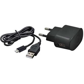 Bigben Interactive BC269175 - Adaptador USB de hogar y cable Lightning, negro