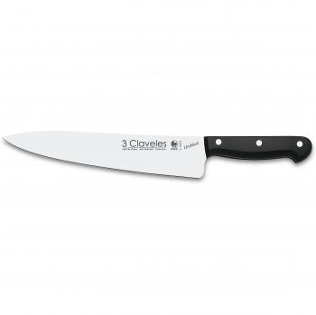 3 Claveles Uniblock - Cuchillo profesional cocinero 25 cm