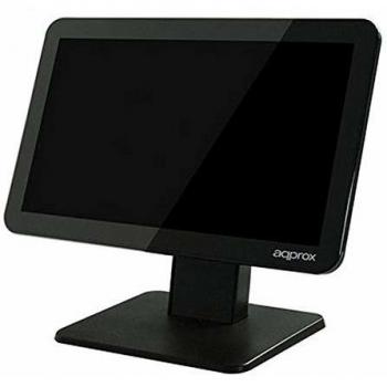 TPV APPROX APPTPV02VFD MONITOR 15 TACTIL CAPACITIVO FHD CELERON J1900 QC 8GB 128GB SSD CON VISOR VFD WIFI 5XUSB 1XSERIE HDMI COLOR NEGRO