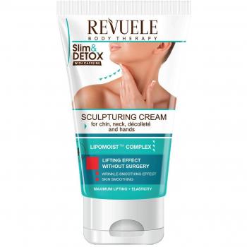 Crema Reafirmante y Detoxificante para Cuello y Escote con Cafeína - Revuele Slim & Detox