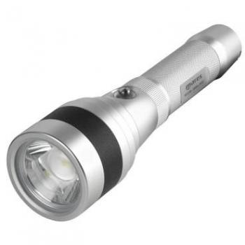 Linterna Mares Eos 32LRZ Plateada con Alta Potencia y Resistencia al Agua