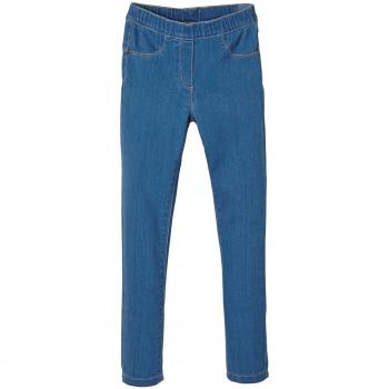 Vertbaudet - Vaquero - para niña azul Bleu delavé