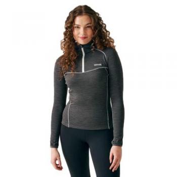 Regatta Women's Yonder II Half Zip Stretch Fleece Jacket - Seal Grey, Size 20