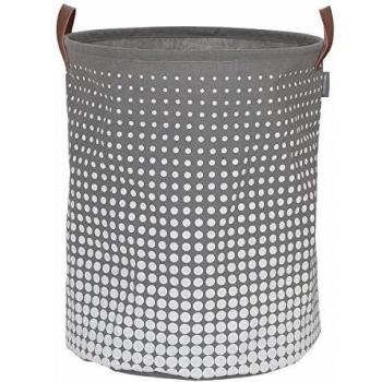 Sealskin Cesta para Ropa Speckles, 40 x 40 x 50 cm, Algodón y Poliéster, Gris