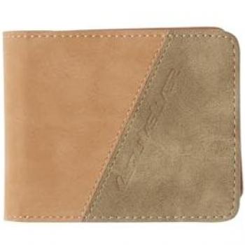 Cartera Triple Plegable para Hombre Quiksilver Sea Barker en Marrón Hueso
