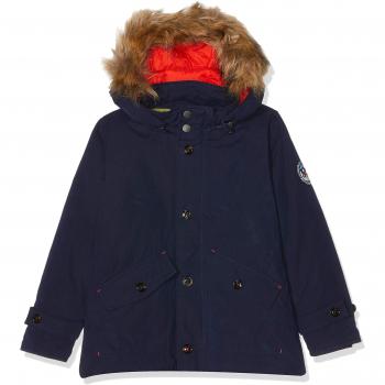 Hackett London Snow Parka, Chaqueta para Niños, Azul, 7 Años