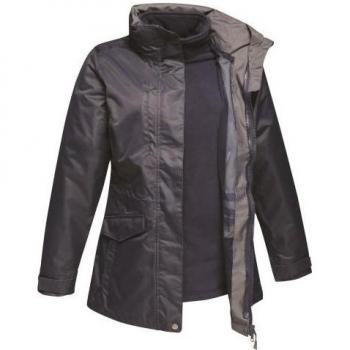 Chaqueta Benson III para Mujer de Regatta - impermeable, transpirable, con forro polar desmontable, capucha ajustable y múltiples bolsillos