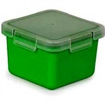 Valira Porta alimentos - Contenedor hermético de 0,4 L hecho en España, color verde