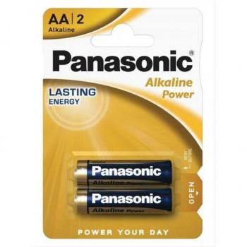 Pila Alcalina Panasonic LR6 AA 2 Unidades