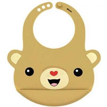 ARDITEX FP10119 Babero de Silicona de bebé de MATTEL-Fisher-Price