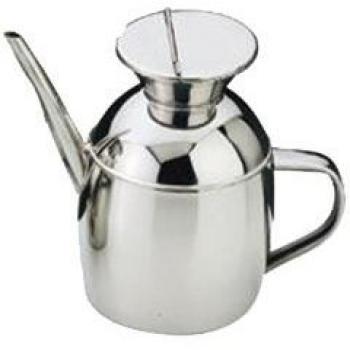 IBILI Clásica - Aceitera bombada INOX, 0.50 litros
