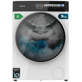Lavadora Cecotec Bolero DressCode 9900 Autodosis 9kg Carga Frontal Inverter 1400rpm Pantalla FullColor 10,3 SteamMax Clase A