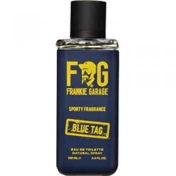 Frankie Garage Blue Tag Eau de Toilette para hombres, fragancia deportiva, 100 ml