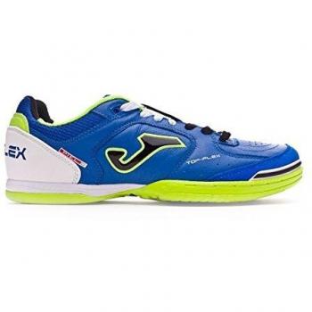 Zapatilla de fútbol sala Top Flex Blue-Black-Green Talla 11 USA