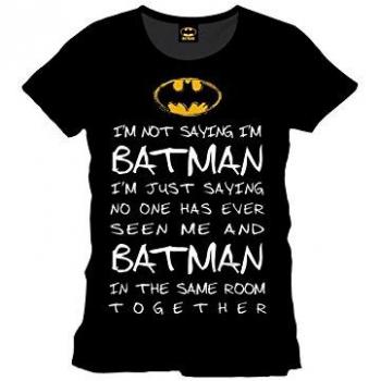 Batman Mystery Camiseta Negro L