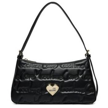 Love Moschino Women's Black Shoulder Bag - One Size, Autumn/Winter Collection