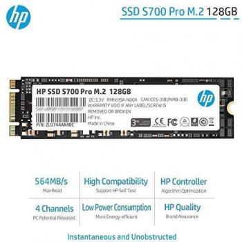 Unidad de Estado Sólido HP S700 Pro M.2 128 GB SATA III