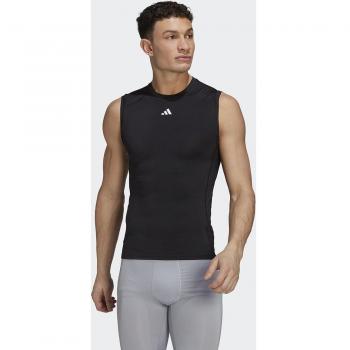 Adidas Tech-Fit Camiseta De Tirantes Hombres - Negro