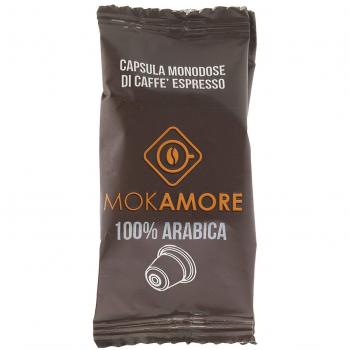 Mokamore Cápsulas de Café Arábico - Paquete de 50
