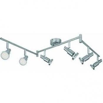 Foco LED GU10 Aluminium 6x 3W - Luz Muy Cálida