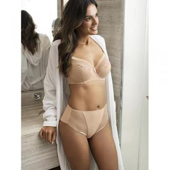 Fantasie Illusion Full Cup Bra, Natural Beige, Size 42D, Women's Underwire Side Support, Full Coverage