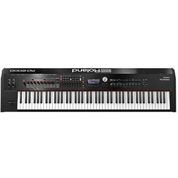 Roland RD-2000 Stage Piano Digital de 88 Teclas con Acción de Martillo Ponderada, Motor de Sonido Dual, Polifonía de 128 Voces, Controladores MIDI Asignables, y Conect