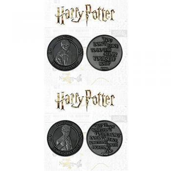Fanattik - Set de Monedas Edición Limitada Harry Potter & Ron Weasley