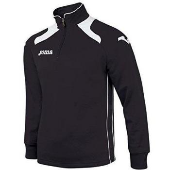 Joma Champion II - Sudadera con cremallera unisex, color negro, talla XXL