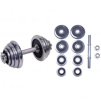 Mancuerna cromada Avento 41HD, 15 kg