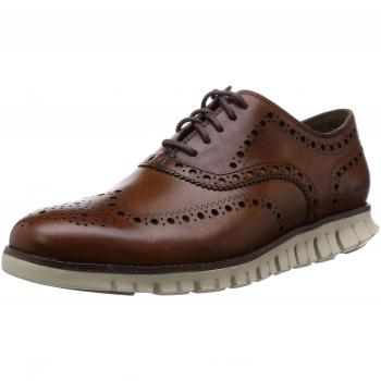 Cole Haan Zerogrand Wingtip Oxford Shoes - Brown EU 41