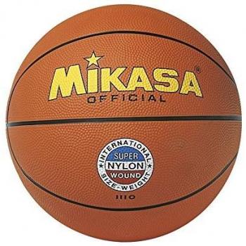 MIKASA 1110 Balón Baloncesto Goma Naranja-7