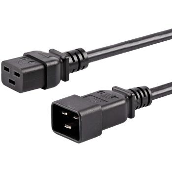 StarTech.com PXTC19201410 - Cable C19 a C20 de Servicio Pesado para alimentación de Ordenador, 3 m