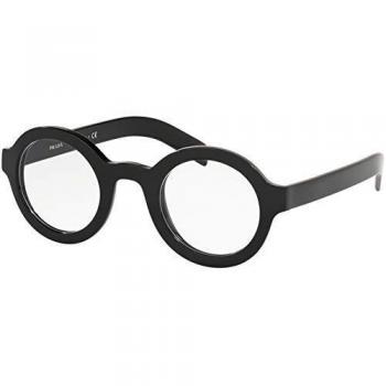 Prada 0PR 01XV Monturas de gafas, Black, 43 para Hombre