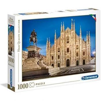 Clementoni 39454 Collection Milan Puzzle for Adults and Children - 1000 pieces, Multi-Colour