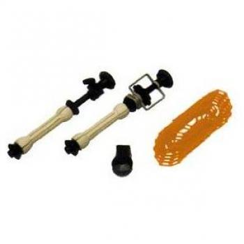 walimex Background Expan + Chain & Weight, orange, 12493