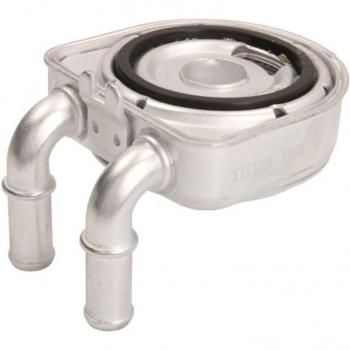 Enfriador de aceite THERMOTEC D4C002TT con características de alta eficiencia en la refrigeración del aceite del motor, diseño compacto para fácil instalación, fabricado con materiales de calidad que garantizan durabilidad y resistencia a altas tempe