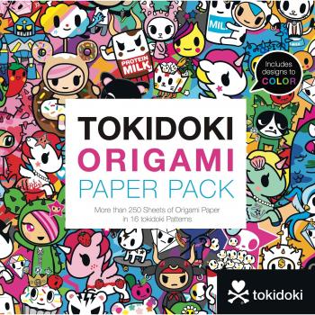 Tokidoki Origami Paper Pack: More Than 250 Sheets of Origami Paper in 16 Tokidoki Patterns