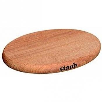 Magnetic Wooden Trivet 15 x 11 cm - Staub