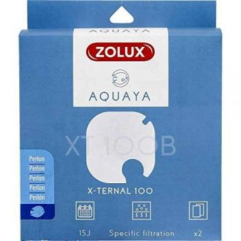 Filtro de Perlón para Bomba de Acuario X-Ternal 100 Zolux, Pack de 2