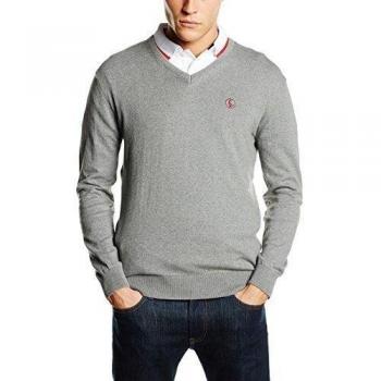 EL GANSO 1090s160006, Jersey para Hombre, Gris, S