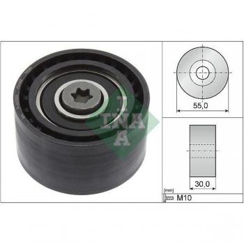 Rodillo guía INA para correa v-ribbed 532 0874 10