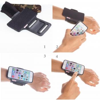 TFY Brazalete Deportivo con Open-Face + Carcasa Extraíble para iPhone 5/5s - iPhone SE