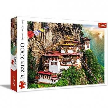 Tiger's Nest Bhutan 2000-Piece Puzzle by Trefl