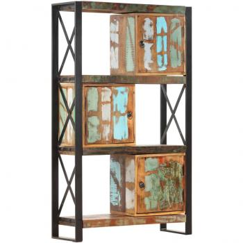 Reclaimed Solid Wood Bookshelf 90x30x150 cm (35.4x11.8x59.1)