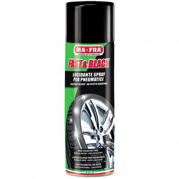 FAST & BLACK MA-DE PULIR 500 ML SPRAY PARA NEUMÁTICOS